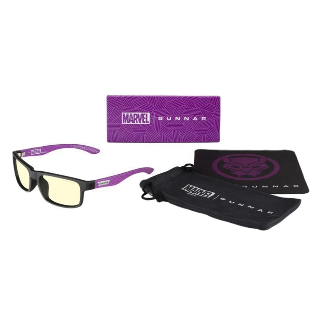 Marvel Gunnar Black Panther Blue Light Gaming Glasses Unisex